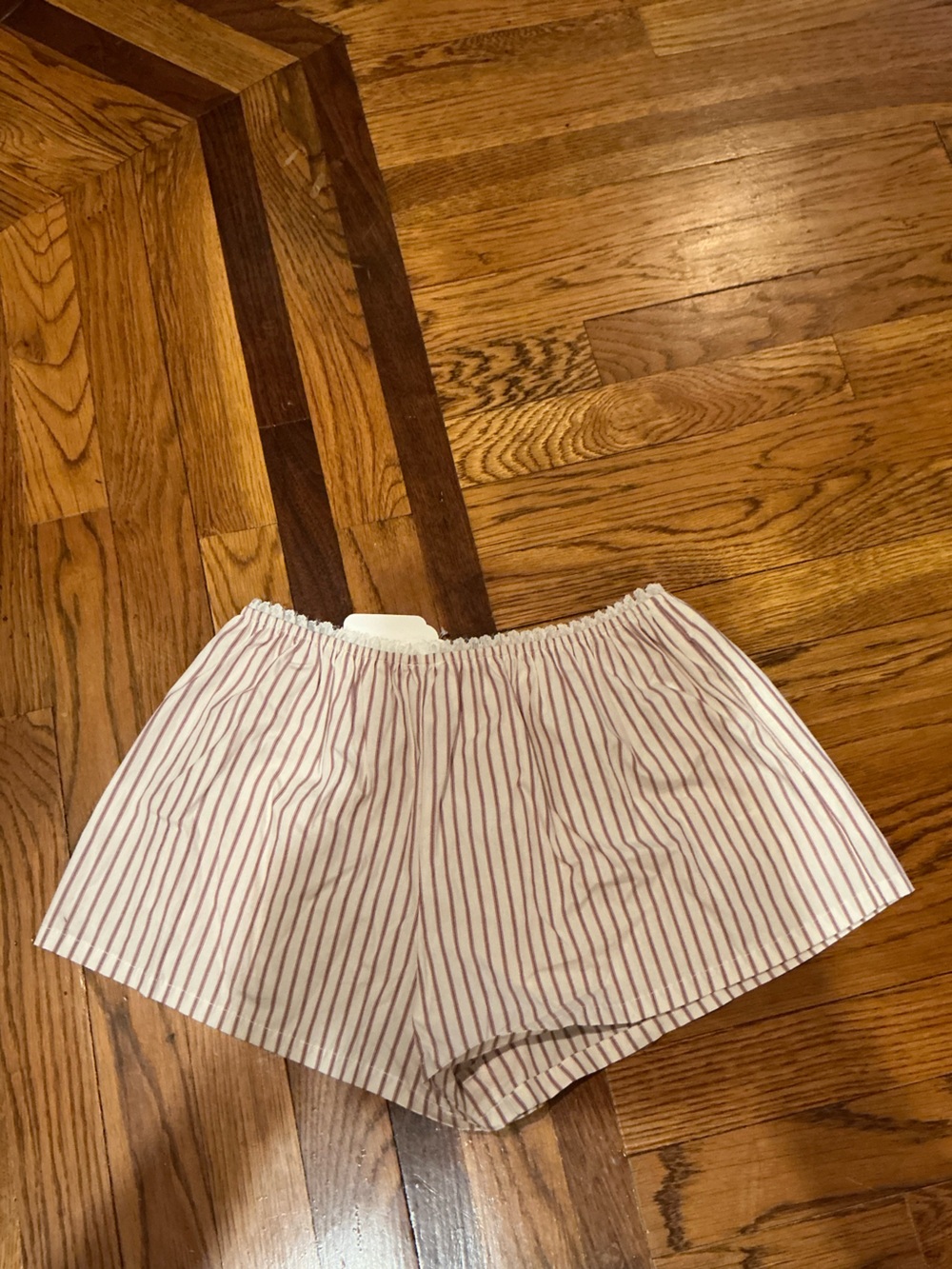 NWT Sky to Moon Striped Red & White Cami and Short Set Medium - Picture 9 of 10